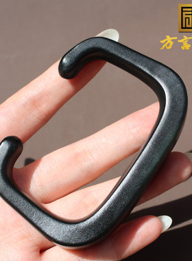 新疆塔青戈壁料卡60mm开口手镯