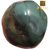 方言放回馈精品包浆珍稀俏色名品多彩聚金鹿皮蓝玉老熟籽料原石R