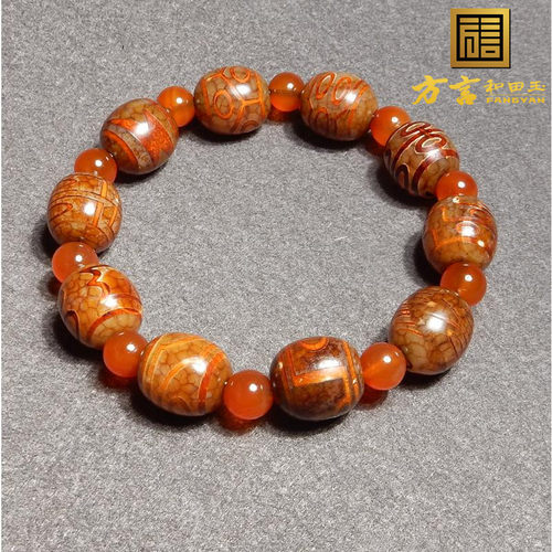 西藏龙鳞天珠1眼到九眼多宝桶珠