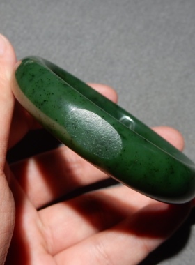 方言和田碧玉籽料手镯高油润