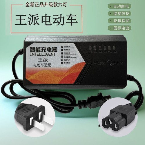 王派电动车充电器36V48V20AH60V72V原厂专用正品智能脉冲