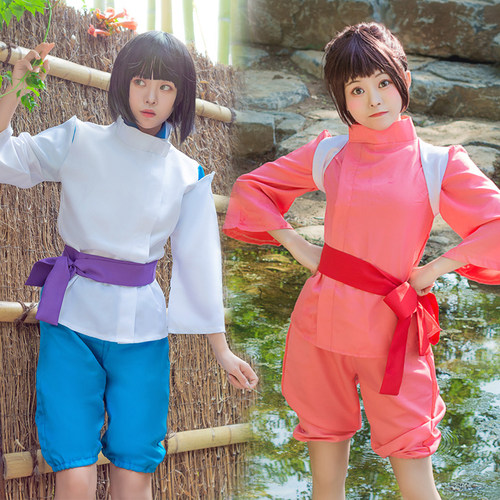 千与千寻无脸男cosplay服