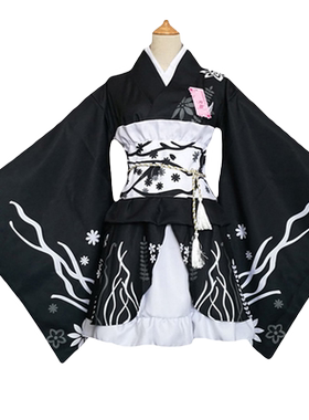 动漫缘之空春日野穹黑色cos服