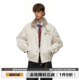 高级感痞帅外套立领工装 男道美式 冬季 毛领棉服男女情侣款 棉衣 短款