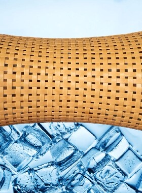 空心枕头成人PE藤条手工编织夏凉枕