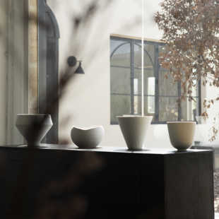 诗与自然 班杜克砂砾陶瓷花盆绿植盆多肉盆小众简约风容器植物盆