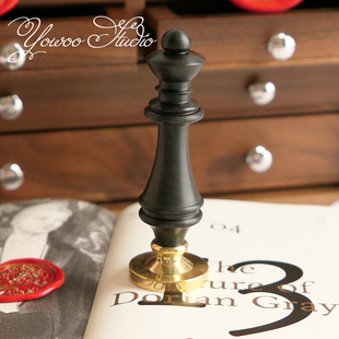 【Lookstamp】原创 紫檀木  斑马木 皮灰木 火漆印章手柄