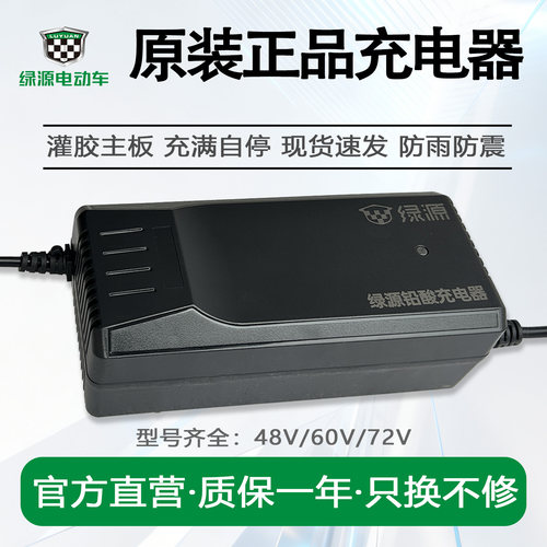 适配绿源电动车原装充电器48V60V