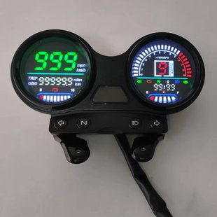 适用于JYM125天剑仪表盘天戟里程表YBR150改装 表数字显仪表 咪表码