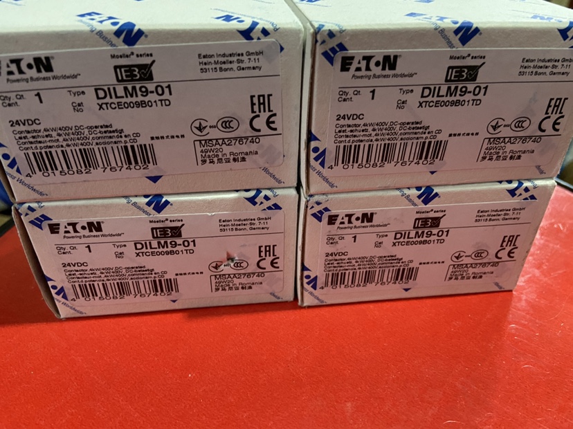 伊顿穆勒直流接触器EATONDILM9