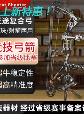 征途两用弓钢珠射箭复合现代弓箭渔猎射程远成年人专业努弓高精度