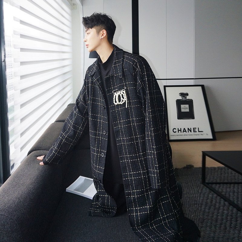 重工织带工艺中长款大衣小香风复古百搭过膝外套A452--698--P165，女装短外套，电商A452