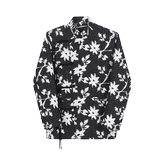 冬款新中式立领中山装西服外套男潮风印花西装A452--6326--P145，男装西服套装，电商A452