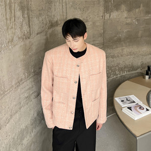 特制编织粗花呢夹克外套复古小香风气质西服上衣A452--6297--P145图片