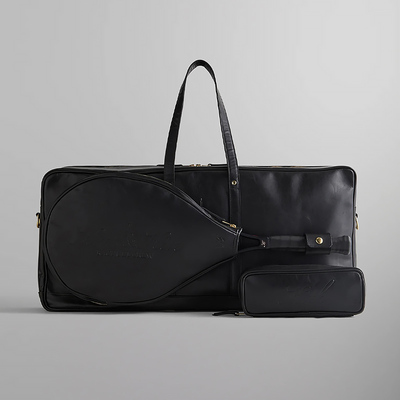 美国代购真皮运动收纳法网球拍套