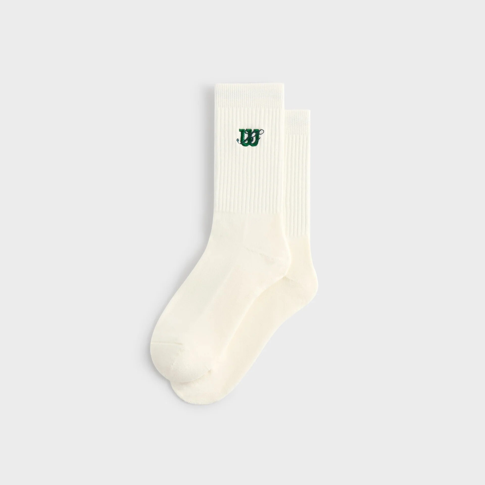 【现货】正品联名Kith Wilson威尔胜网球袜加厚毛巾底中筒袜纯棉