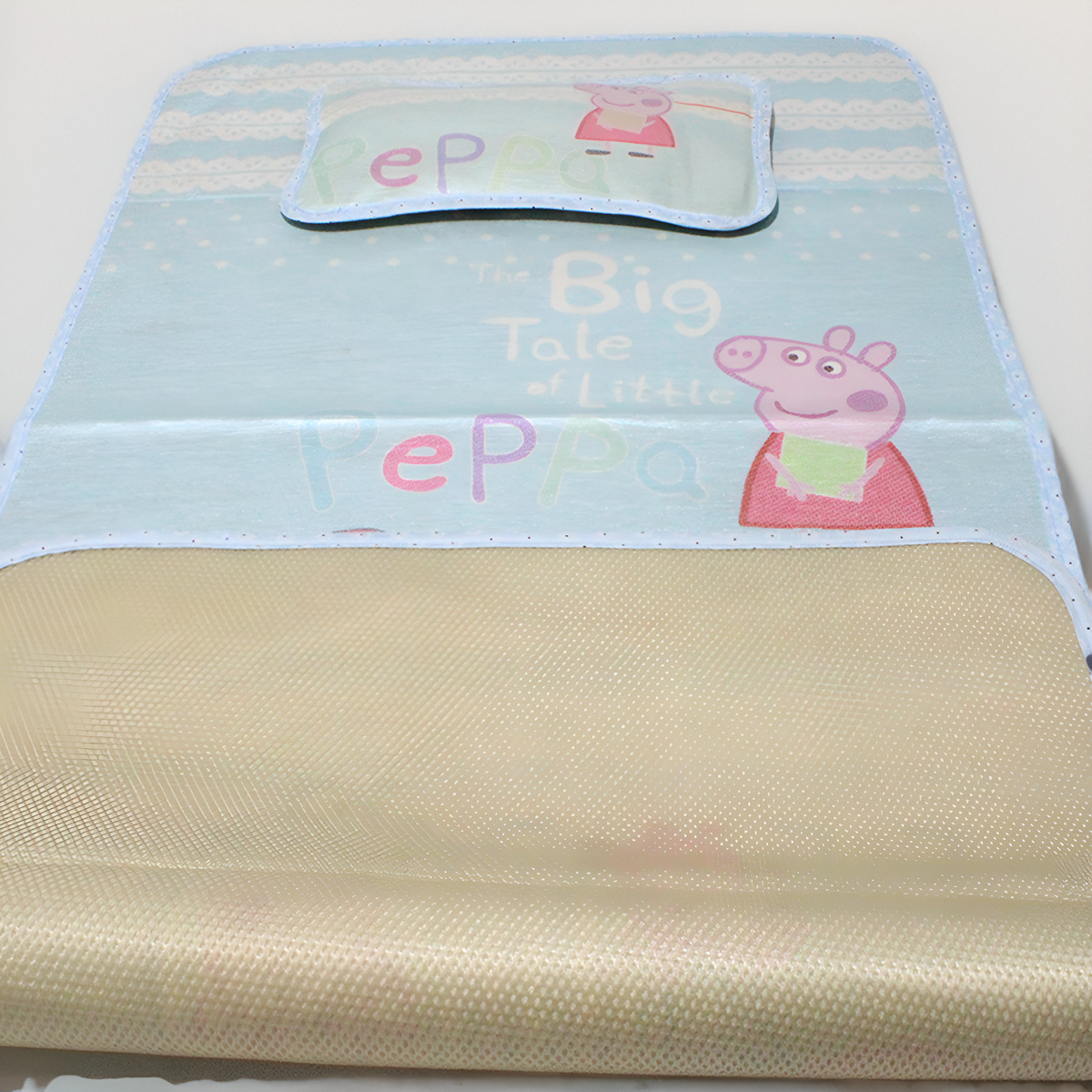 儿童凉席处理微瑕疵婴儿床幼儿园婴童双面冰丝藤席凉席加厚60*118