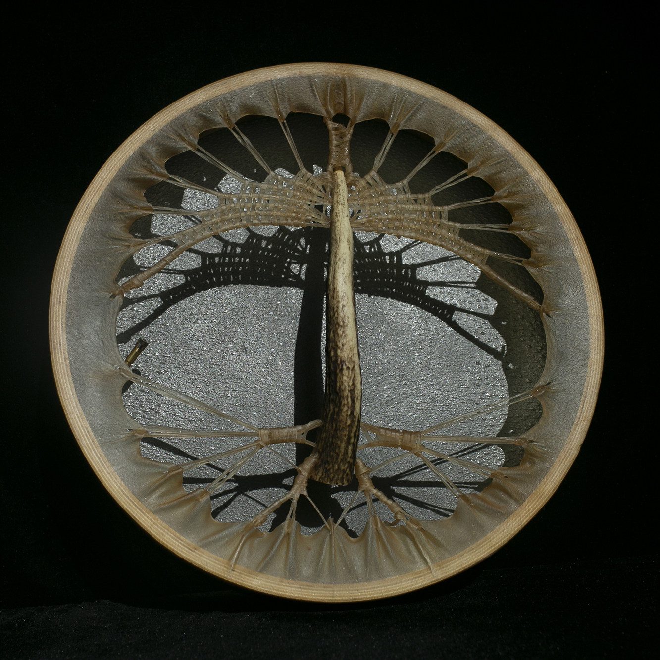 UltreyaDrums Ritual Shamanic Drum 猪皮 满萨鼓 鹿角 shaman鼓