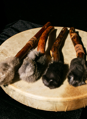 UltreyaDrums 鼓槌 鼓锤 鼓棒 shaman 音疗乐器 Ultreya 颂钵