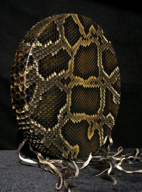 UltreyaDrums Ultreya shamanic Ritual Shaman Drum 蛇皮 手鼓