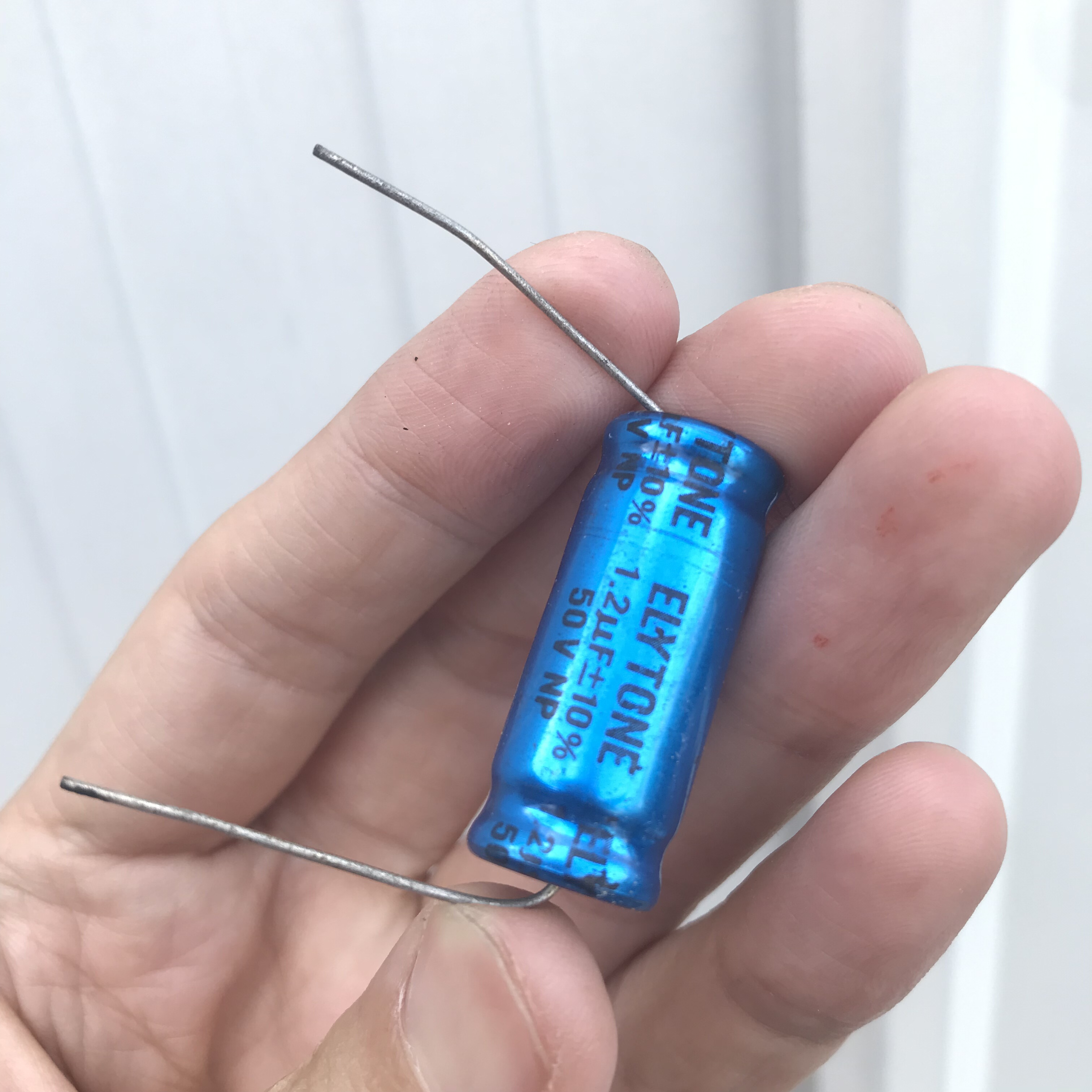 原装无极电容 50v1.2uf电容 分频器电容 一只