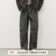 裤 714street水洗做旧纯棉帆布伞兵裤 宽松长裤 工装 男2025秋季 美式