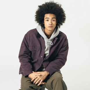 多口袋日系水洗夹克 外套男秋冬款 714street男装 潮牌密歇根工装