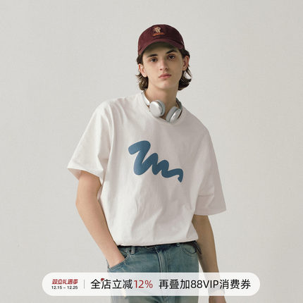 714street潮牌美式情侣印花短袖t恤男夏季新款体恤重磅纯棉打底衫