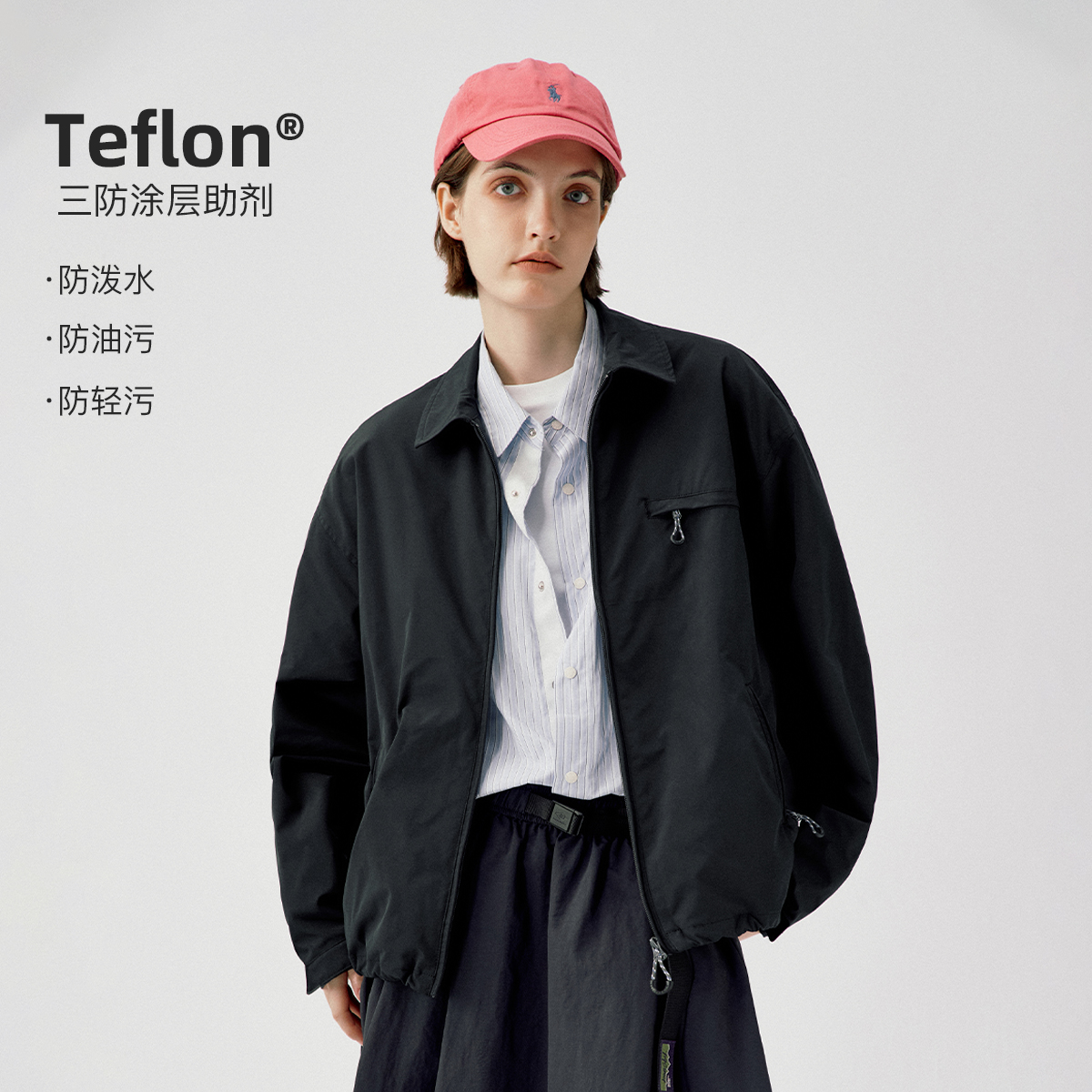 714street防泼水底特律夹克