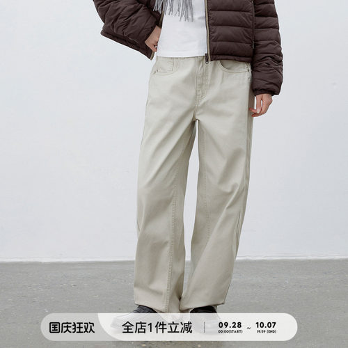 714street水洗帆布长裤