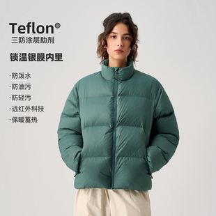 714street黑科技锁温宽松羽绒服男冬季 户外防风羽绒保暖外套 新款