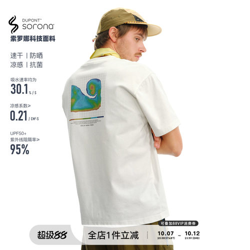 714street热感应LOGO印花短袖