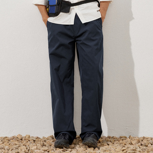 弯刀裤 714street秋季 cleanfit直筒长裤 男2025新款 户外防水休闲裤