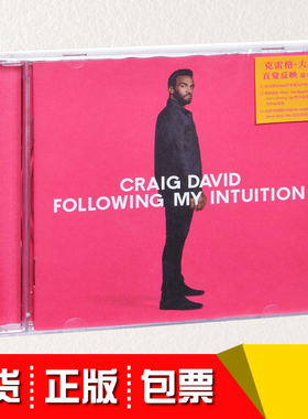 正版现货 克雷格大卫 直觉反映 豪华版1CD+歌词本 Craig David