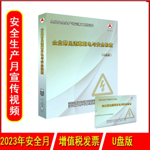 企业常见违章用电与安全检查U盘版 2023年安全月主题宣传片AY