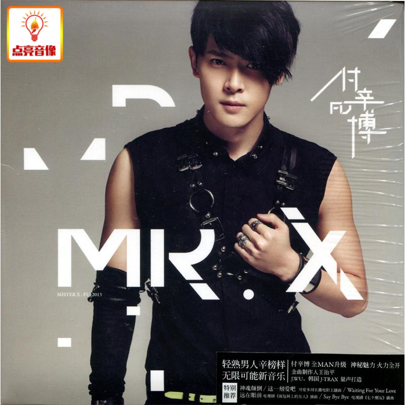 正版音乐 付辛博2013全新专辑:Mr. X(CD)