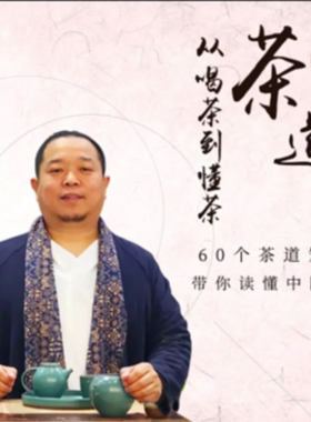 茶道从喝茶到懂茶带你读懂中国茶在线视频课程非DVD 中智9