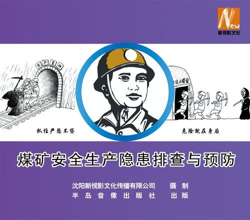 安全教育 煤矿安全生产隐患排查与预防 3DVD安全月光盘