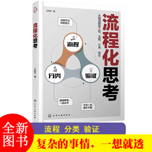 流程化思考 头脑清醒就三招 流程分类验证 复杂的事情一想就透 系统性思维理科思维训练 时间分配时间管理