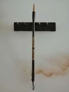 孙金龙东昌毛笔黑檀狼毫毛笔聊城特产成人书法套装中楷兼毫毛笔