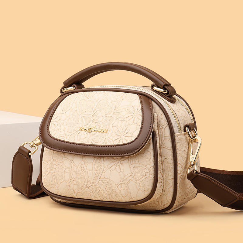 头层牛皮手提包女软真皮单肩斜挎包百搭洋气2025新款欧美时尚小众