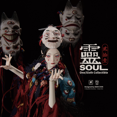 定金链接 | BC x ZEENCHIN 贰拾壹系列之1/6可动人偶 木偶师 靈