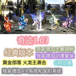 免虚拟机非S12S16S17一键端1200级 网游 MU奇迹1.03 电脑PC单机版