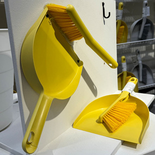 佩普里格畚箕和刷子套装家用清洁刷桌面灰尘毛发清洁刷铲子带扫把