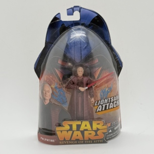 正版现货 3.75寸星球大战 35希夫·帕尔帕廷 可动人偶模型 收藏