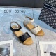 包邮 sandal 两色入Women‘s 母亲节礼物女皮凉拖鞋