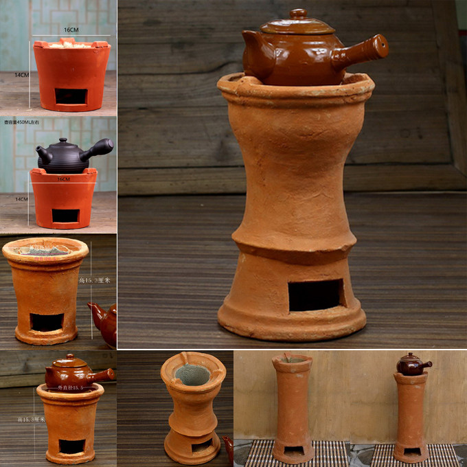 围炉煮茶壶红泥炉炭炉茶炉橄榄碳炉小火炉砂铫酒精风炉仔茶具烤茶