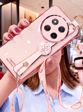 华为荣耀X9c手机壳honorX9c腕带X9b保护套X9a斜挎挂绳背带BRP一NX1全包防摔RMO硅胶ALI软壳5g女x9c5g妈妈x9b