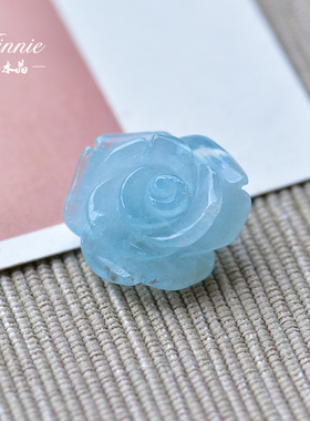 维尼镶嵌件时尚靓丽天然海蓝宝