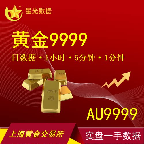 黄金9999数据AU9999上金所AI